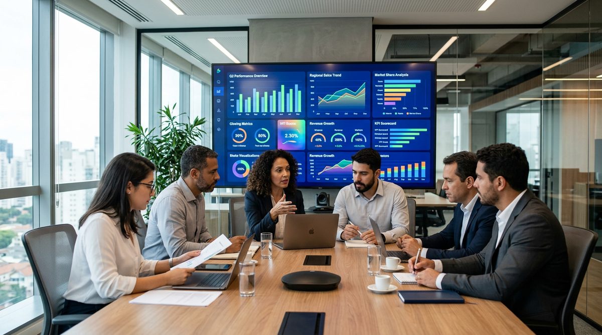 Visualiza el rendimiento de toda tu operacion en tiempo real